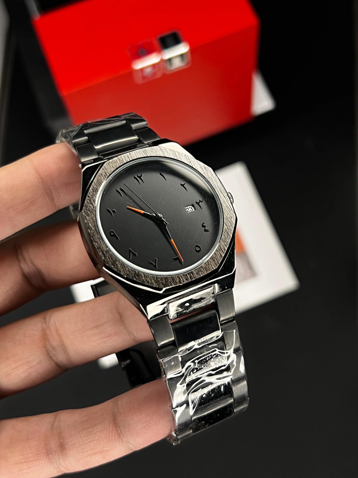Black Aura Stainless Steel